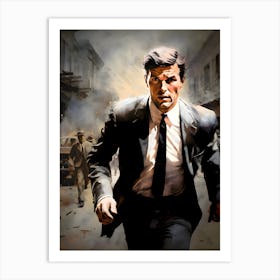 The Agent 1 Art Print