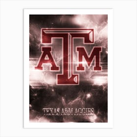 Texas A&M Aggies Art Print