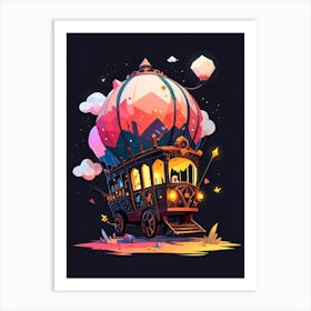 Hot Air Balloon 1 Art Print