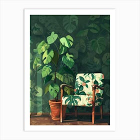 Room With Plants Art Print