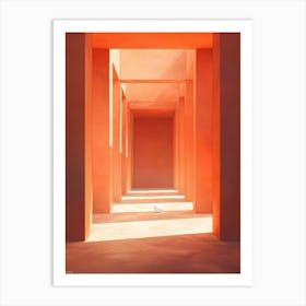 Hallway - Abstract Painting Art Print