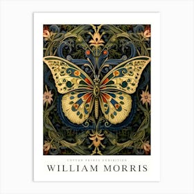 William Morris Butterfly Art Print