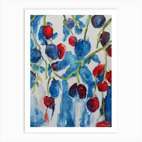 Cherry Classic 2 Fruit Art Print