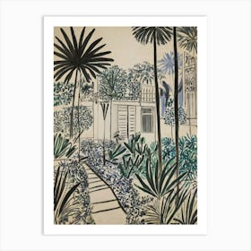 Garden Style Henri Matisse Art Print