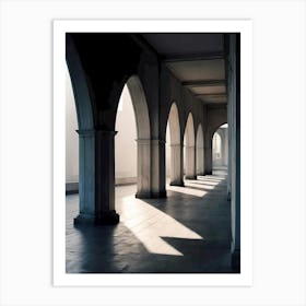 Arched Passageway Art Print