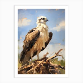 Bird Painting Osprey 2 Art Print
