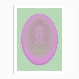 Pastel Harmony Lilac 2 Art Print