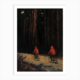 Boys In Woods 2 Fy V Art Print