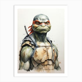 Teenage Mutant Ninja Turtle Art Print