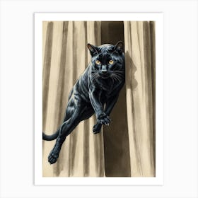 Black Panther Art Print