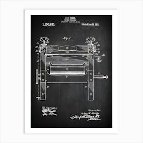 Clothes Wringer Laundry Decor Washing Wringer Laundry Decor Laundry Wall Art Home Decor Patent Print Laundry Room Patent Hb8301 Art Print