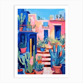 Cactus Garden Art Print