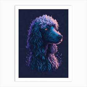 Poodle Art Print