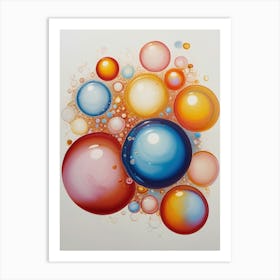 Bubbles 17 Art Print