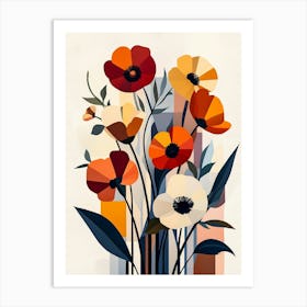 Poppies 48 Art Print