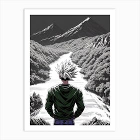 Dragon Ball Z Wallpaper 11 Art Print