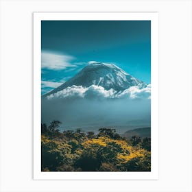 Ecuador Mountain Art Print