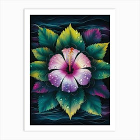 Hibiscus Flower 1 Art Print