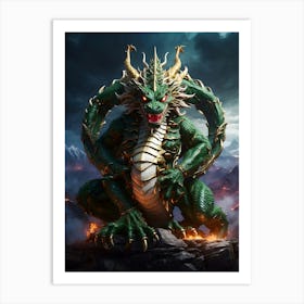 Dragon 5 Art Print