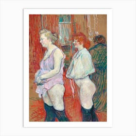 Rue Des Moulins (1894), Henri de Toulouse-Lautrec Art Print