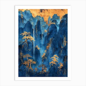 Chinese Mountains 88 Art Print