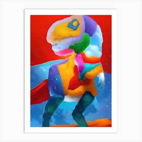 Dana Dinosaur Art Print