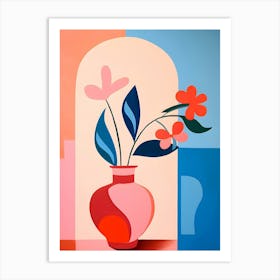 Vase Of Flowers Art Print