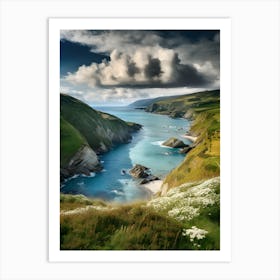 Coast Of Cornwall Art Print