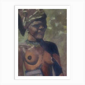 African Woman Art Print