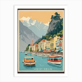 Vintage Travel Posters (2) Art Print