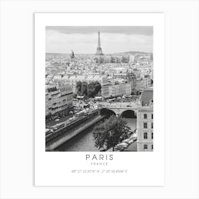 Paris France Travel Art Print