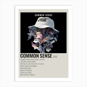 Common Sense 2017 Poster 1 Art Print