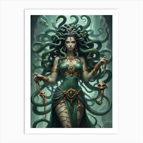 Medusa Art Print