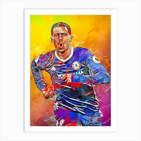 Eden Hazard Chelsea 2 Art Print