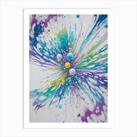 Splatter Painting 1 Art Print