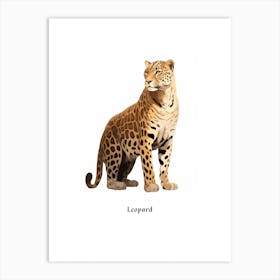 Leopard 2 Kids Animal Poster Art Print