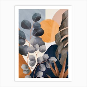 Abstract Tropical Art 9 Art Print