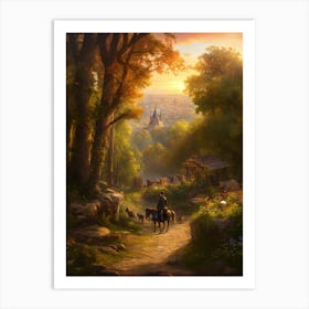 Tangled Art Print