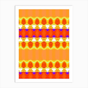 Abstract Psychedelic Pattern 1 Art Print