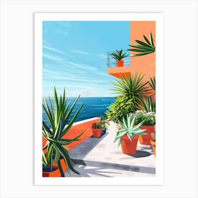 Cactus Garden 41 Art Print