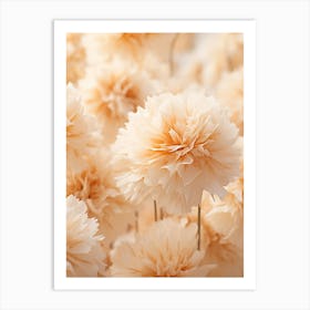 Boho Dried Flowers Marigold 5 Art Print