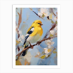 Bird Painting American Goldfinch 1 Art Print