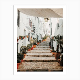 Spain Alleyway Art Print