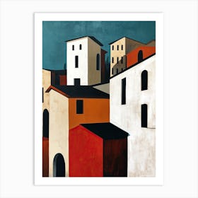 Tuscan Transepts: Homes in the Heart of Tuscany, Italy Art Print