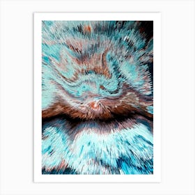 Acrylic Extruded Painting 418 Art Print