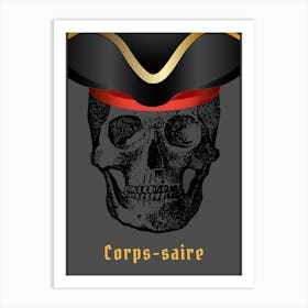 Corsaire gothique Art Print