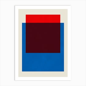 Modern geometry 5 Art Print