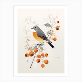 Autumn Bird Art Print