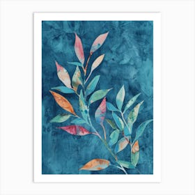 Leaf Painting 2 Art Print