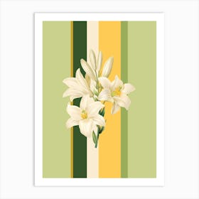 Belle Botanica 4 Lilies 1 Art Print